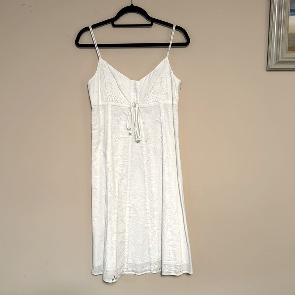 Beautiful Ann Taylor White Sundress